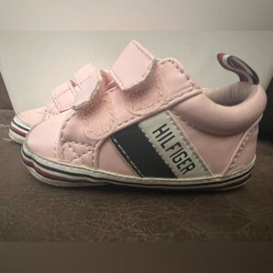Tommy Hilfiger pink infant shoes size 2